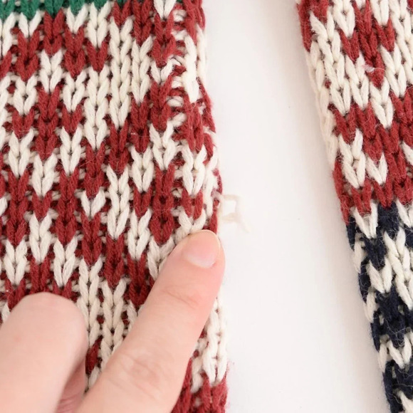 Original Cube Mulit-colour Knit Crewneck Sweater - Picture 6 of 14